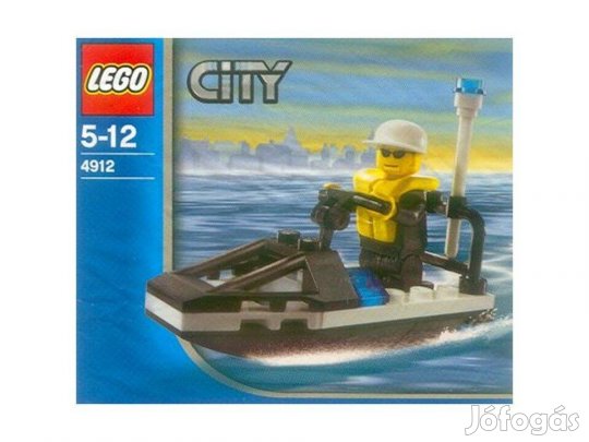Lego City Police - 4912 Rendőr Jet Ski készlet