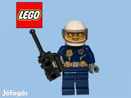 Lego City Police - Motoros rendőrjárőrnő minifigura (60319)