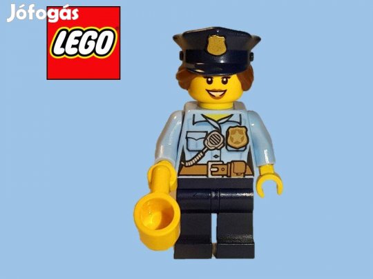 Lego City Police - Női rendőrtiszt minifigura