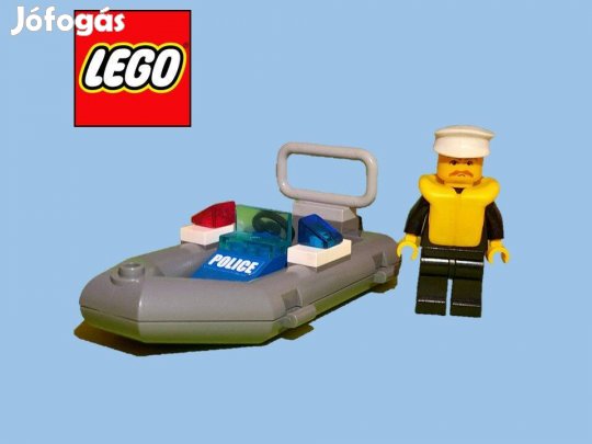 Lego City Police - Rendőr motorcsónak készlet