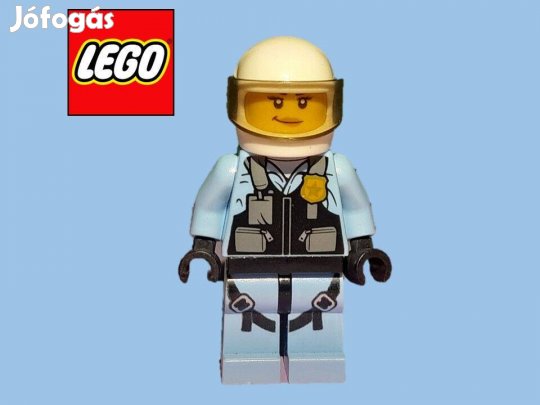Lego City Sky Police - Női rendőr pilóta minifigura