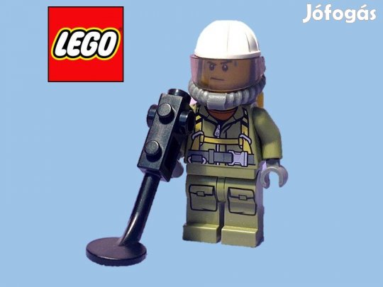 Lego City Volcano Explorers - Vulkánkutató minifigura