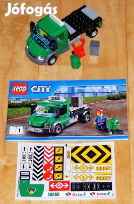 Lego City trains vonat vasút 60052 készletből az autó