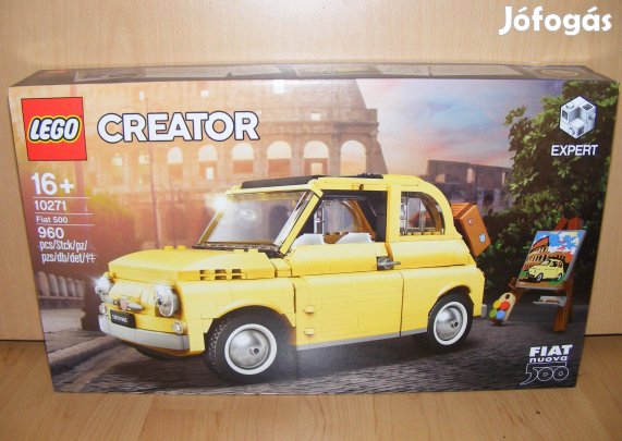 Lego Creator 10271 Fiat 500 Új BP!