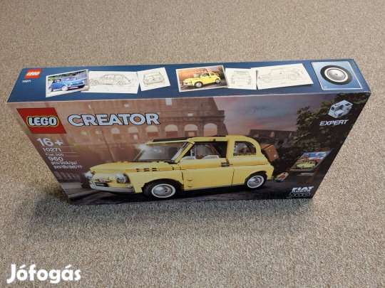 Lego Creator 10271 Fiat 500 új, bontatlan