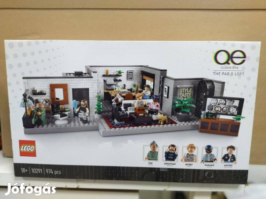 Lego Creator 10291 Queer Eye - A Csodaötös új, bontatlan