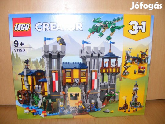 Lego Creator 31120 Középkori vár Lovag Castle Új