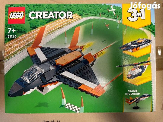Lego Creator 31126 - Szuperszonikus repülő