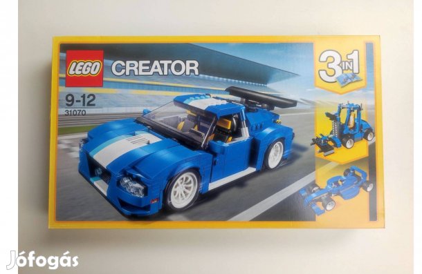Lego Creator 3in1 31070 - Turbó Versenyautó - új, bontatlan