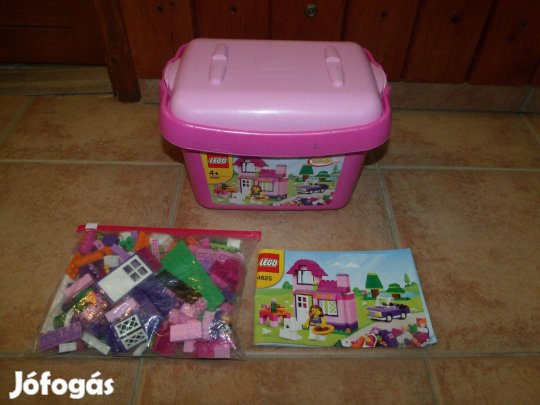 Lego Creator 4625 Rózsaszín elemtartó doboz csajos készlet + tároló