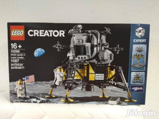 Lego Creator Expert 10266 NASA Apollo 11 Lunar Lander új, bontatlan
