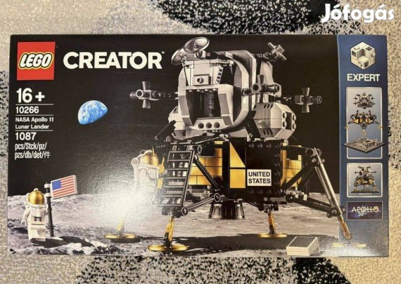 Lego Creator Expert - NASA Apollo 11 holdkomp 10266 Új bontatlan