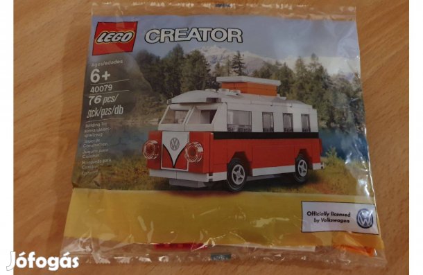 Lego Creator Mini Volkswagen T1 Camper Van (VW Bus) polybag 40079 új!