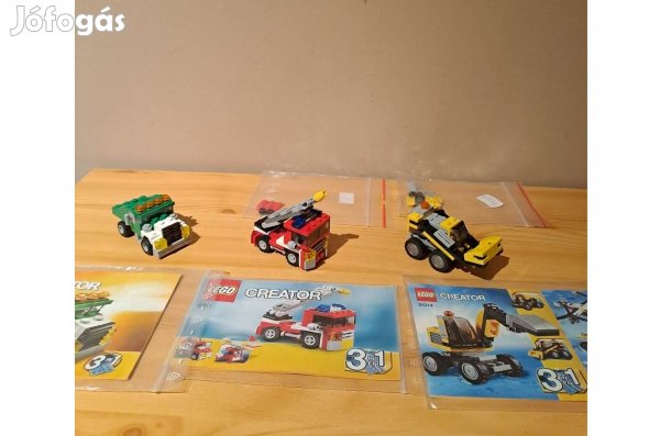 Lego Creator járművek