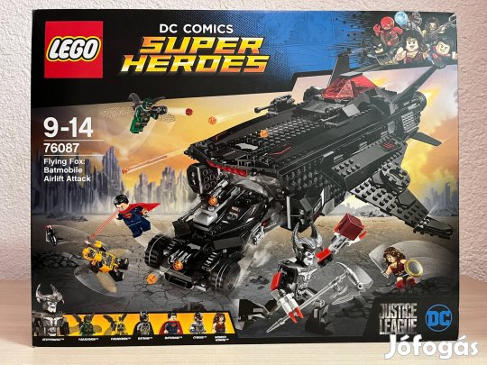 Lego DC Comics Super Heroes 76087 - Repülő Róka: Batmobil légitámadás