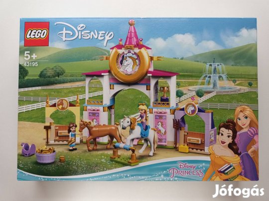Lego Disney 43195 Belle és Aranyhaj királyi istállói új bontatlan