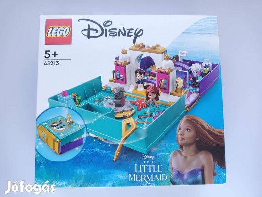 Lego Disney 43213 A kis hableány mesekönyv új bontatlan