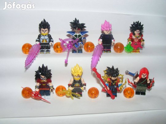 Lego Dragon Ball Z figurák Burdock Torankusu Cumber Broly Turles Songo