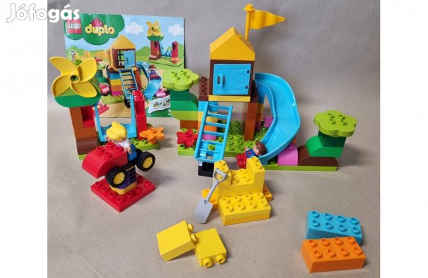 Lego Duplo 10910 - Nagy Játszótéri elemtartó doboz (doboz nélkül)