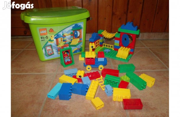 Lego Duplo 5417 Nagy elemtartó doboz 95db hinta függőhíd csúszda