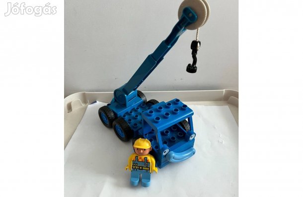 Lego Duplo Bob mester + Colos daruskocsi