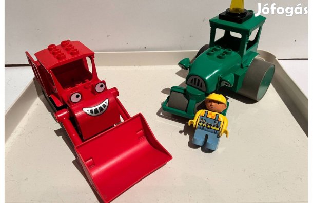 Lego Duplo Bob mester + Guri + Muki