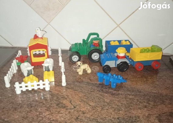 Lego Duplo Farm tanya gazdaság traktor 