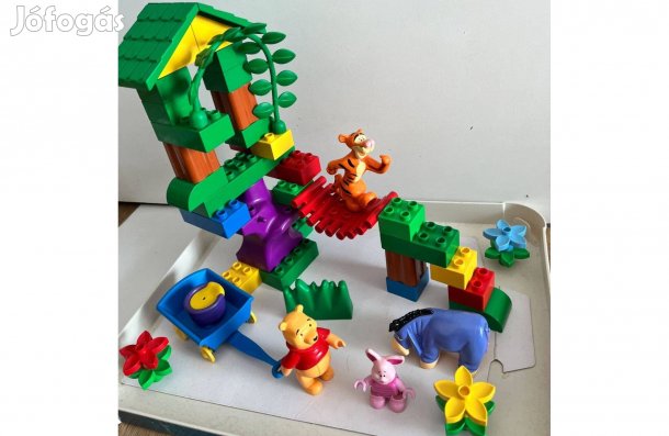 Lego Duplo Micimackó lombház 4 figurával / Malacka, Füles, Tigris