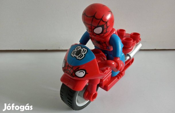 Lego Duplo Pókember motoron