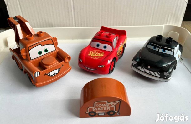 Lego Duplo Sheriff + Matuka + Villám Mcqueen