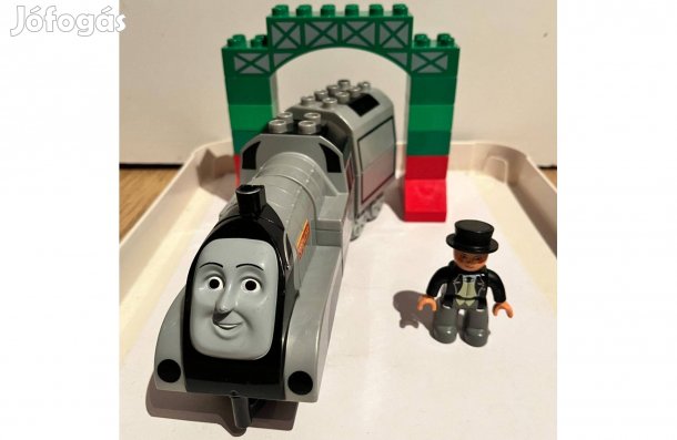 Lego Duplo Thomas: Spencer mozdony + pótkocsi + Kövér Ellenőr