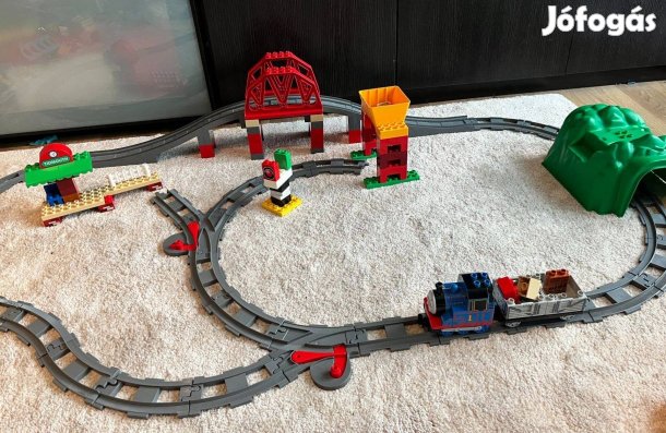 Lego Duplo Thomas a gőzmozdony: 65766 híd és alagút szett