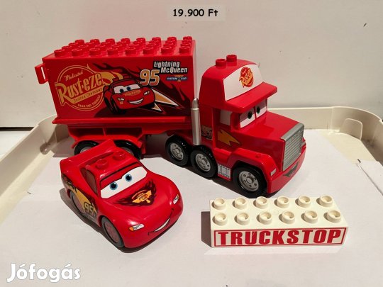 Lego Duplo Verdák: Mack kamion és Villám Mcqueen