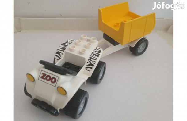 Lego Duplo állatkerti / zoo quad utánfutóval