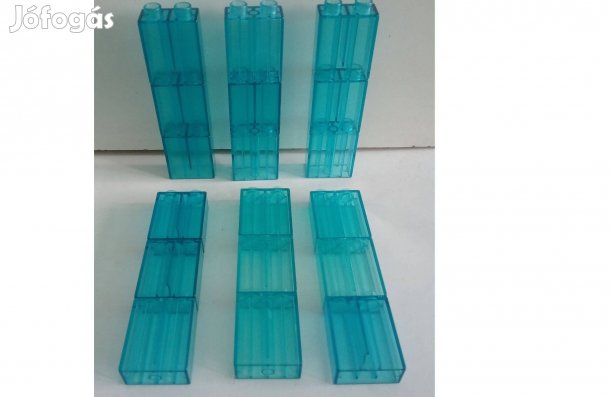 Lego Duplo átlátszó kocka, 2x1x2