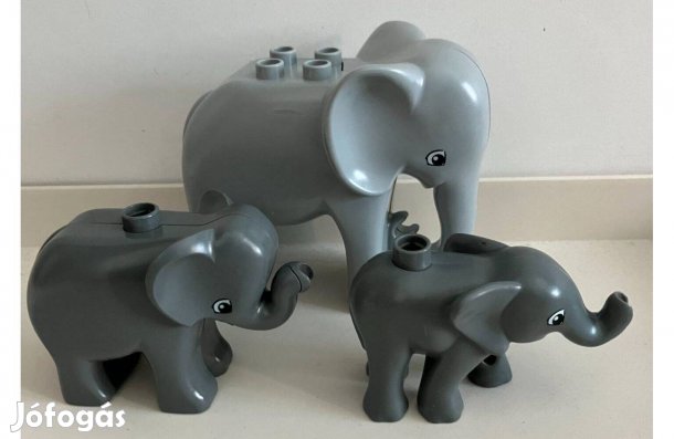 Lego Duplo elefánt + kicsinyei