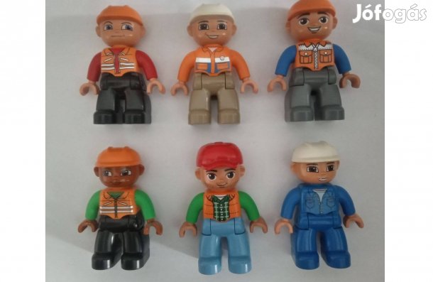 Lego Duplo figura, munkás