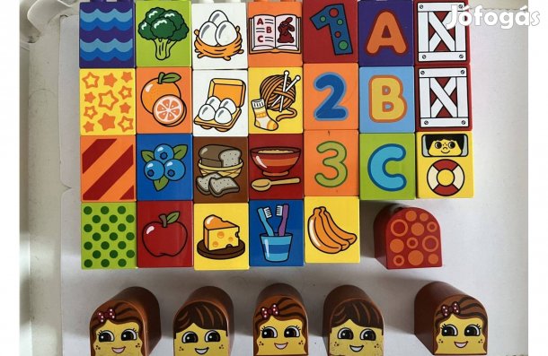 Lego Duplo képes kocka (2x2x2)