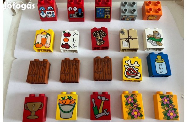 Lego Duplo képes kocka / mintás elem