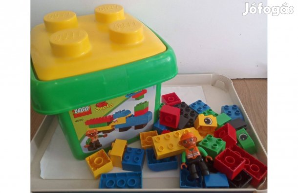 Lego Duplo kockák + tároló doboz