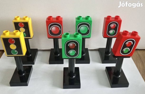 Lego Duplo közlekedési lámpa / tábla