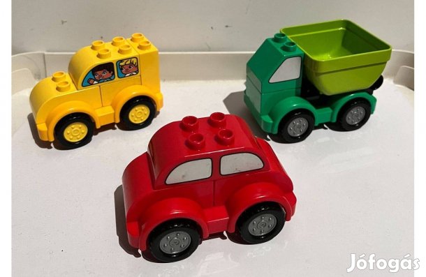 Lego Duplo kreatív kisautók / billencs + busz + autó