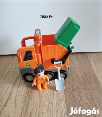 Lego Duplo kukásautó, narancssárga
