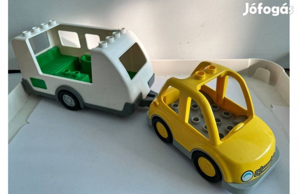 Lego Duplo lakókocsi + autó