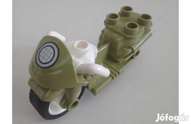 Lego Duplo motor, zöld