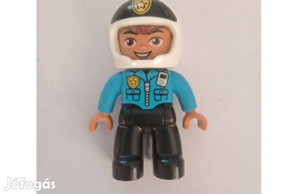 Lego Duplo motoros rendőr