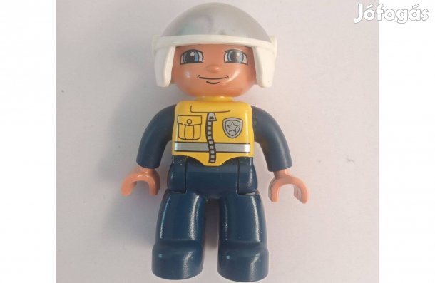 Lego Duplo motoros rendőr (a)