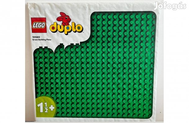 Lego Duplo nagy zöld alaplap, 38x38 cm, Új