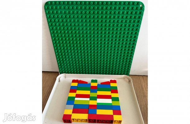 Lego Duplo nagy zöld alaplap + kockacsomag