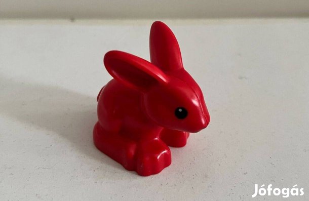 Lego Duplo nyuszi, piros - Ritkaság